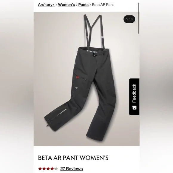 Arc’teryx Beta AR Pant - Picture 6 of 7